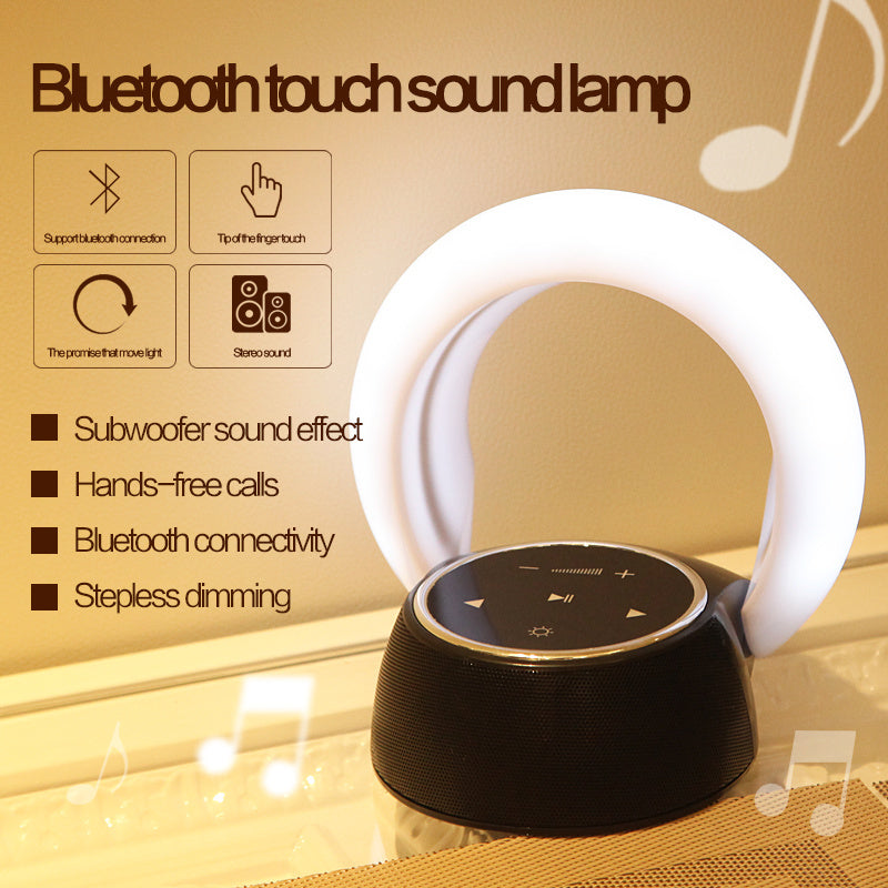 Creative Bluetooth Stereo LED Desk Lamp Night Atmosphere