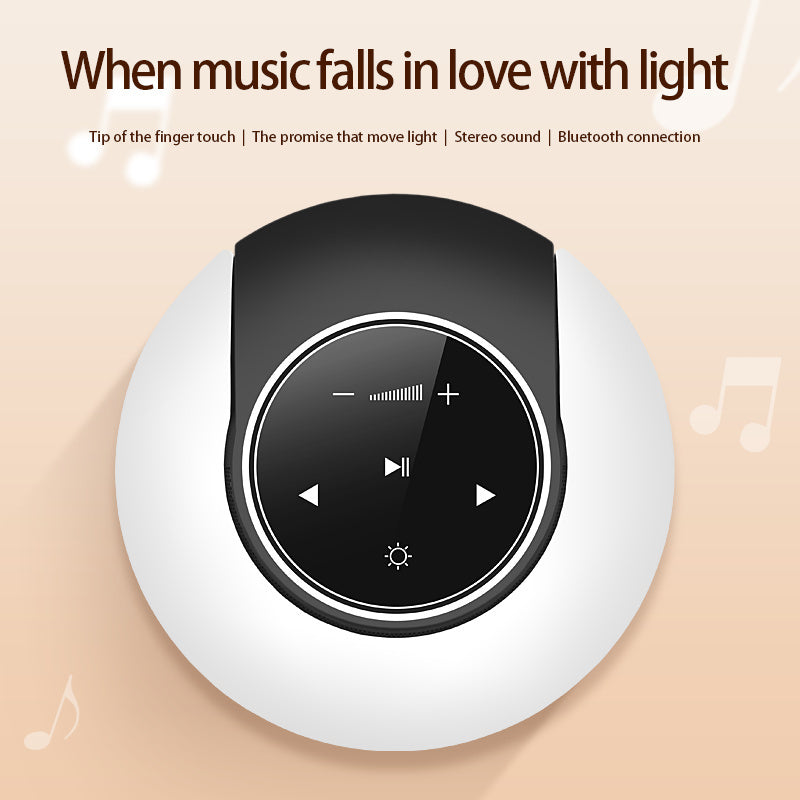 Creative Bluetooth Stereo LED Desk Lamp Night Atmosphere